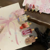 Women's Handmade Mixed Materials Ice Cream Bangs Hair Clip