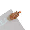 Women's Handmade Mixed Materials Ice Cream Bangs Hair Clip
