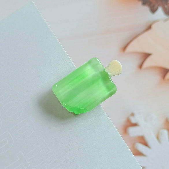 Women's Handmade Mixed Materials Simulated Ice Cream Bangs Hairpin