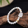 Women's Handmade Natural Freshwater Pearl Animal Zodiac Bracelet