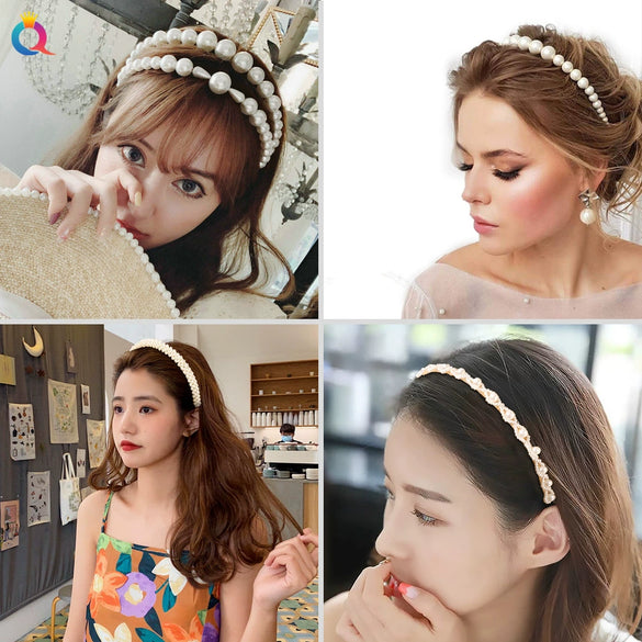 Women's Handmade Pearl Duckbill Hair Clip Natural Fairy Style Hair Accessory For Elegant Everyday Hairstyles