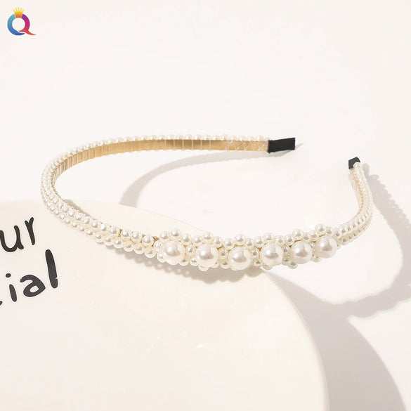 Women's Handmade Pearl Duckbill Hair Clip Natural Fairy Style Hair Accessory For Elegant Everyday Hairstyles