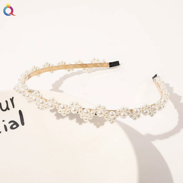 Women's Handmade Pearl Duckbill Hair Clip Natural Fairy Style Hair Accessory For Elegant Everyday Hairstyles