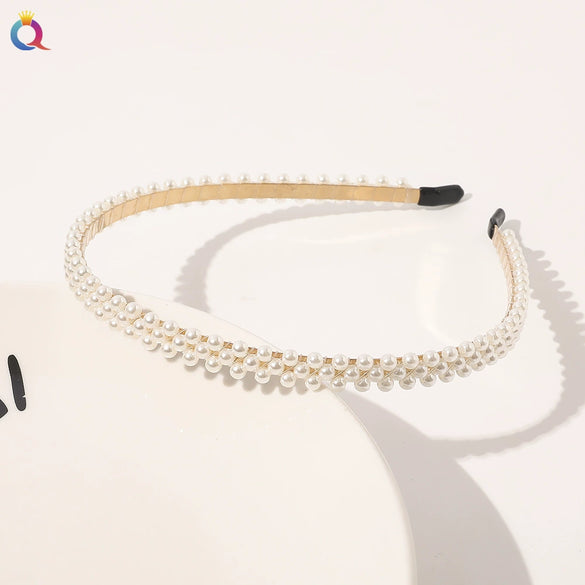Women's Handmade Pearl Duckbill Hair Clip Natural Fairy Style Hair Accessory For Elegant Everyday Hairstyles