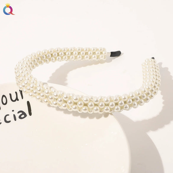 Women's Handmade Pearl Duckbill Hair Clip Natural Fairy Style Hair Accessory For Elegant Everyday Hairstyles