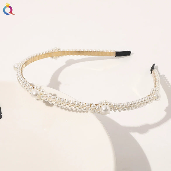 Women's Handmade Pearl Duckbill Hair Clip Natural Fairy Style Hair Accessory For Elegant Everyday Hairstyles