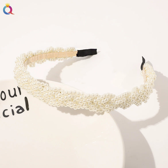 Women's Handmade Pearl Duckbill Hair Clip Natural Fairy Style Hair Accessory For Elegant Everyday Hairstyles