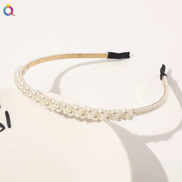 Women's Handmade Pearl Duckbill Hair Clip Natural Fairy Style Hair Accessory For Elegant Everyday Hairstyles