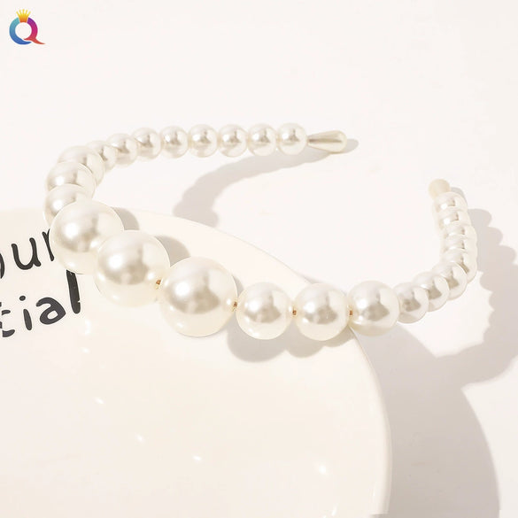 Women's Handmade Pearl Duckbill Hair Clip Natural Fairy Style Hair Accessory For Elegant Everyday Hairstyles