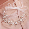 Women's Handmade Pearl Flower Headband Alloy Bridal Hair Accessory Elegant Wedding Headdress For Brides