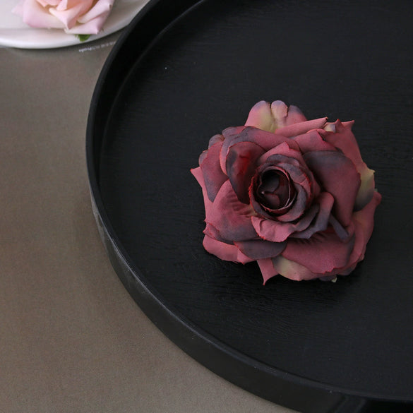 Women's Handmade Plant Flowers Side Clip Brooch Hairpin Hair Accessory
