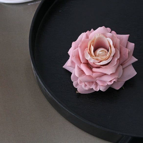 Women's Handmade Plant Flowers Side Clip Brooch Hairpin Hair Accessory