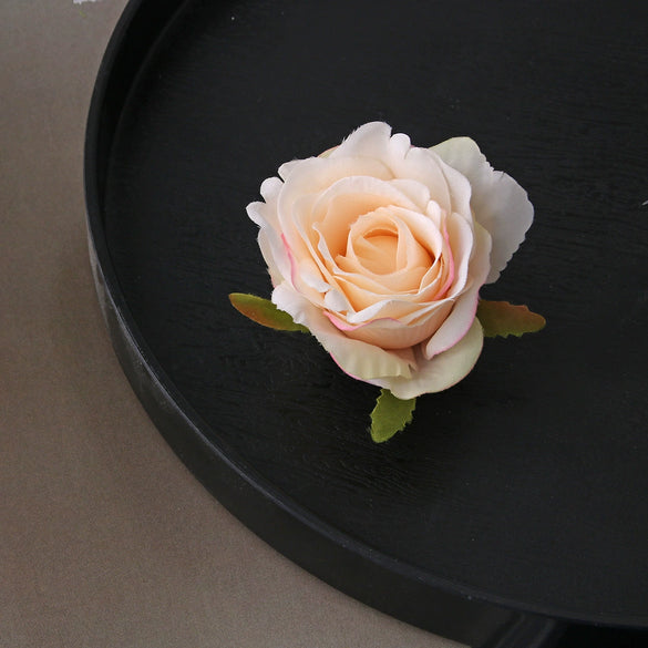 Women's Handmade Plant Flowers Side Clip Brooch Hairpin Hair Accessory