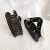 Women's Handmade Plastic Geometric Hollow Triangle Hair Grip Clip Simple Fashion Hair Accessory