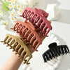 Women's Handmade Plastic Resin Shark Clip Simple Hair Accessories