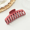 Women's Handmade Plastic Resin Shark Clip Simple Hair Accessories