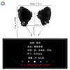 Women's Handmade Plush Cat Ear Headband With Bell And Bow Cute Animal Lolita Hair Accessory