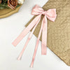Women's Handmade Polyester Fiber Bow Hairpin Headwear Clip