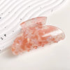 Women's Handmade Pvc Hair Shark Clip Accessories Pastoral Style Simple Elegant