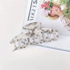 Women's Handmade Pvc Hair Shark Clip Accessories Pastoral Style Simple Elegant