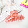 Women's Handmade Pvc Hair Shark Clip Accessories Pastoral Style Simple Elegant