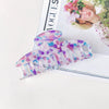 Women's Handmade Pvc Hair Shark Clip Accessories Pastoral Style Simple Elegant