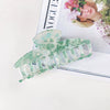Women's Handmade Pvc Hair Shark Clip Accessories Pastoral Style Simple Elegant