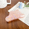 Women's Handmade Pvc Small Fresh Style Mermaid Shark Hair Grab Clip