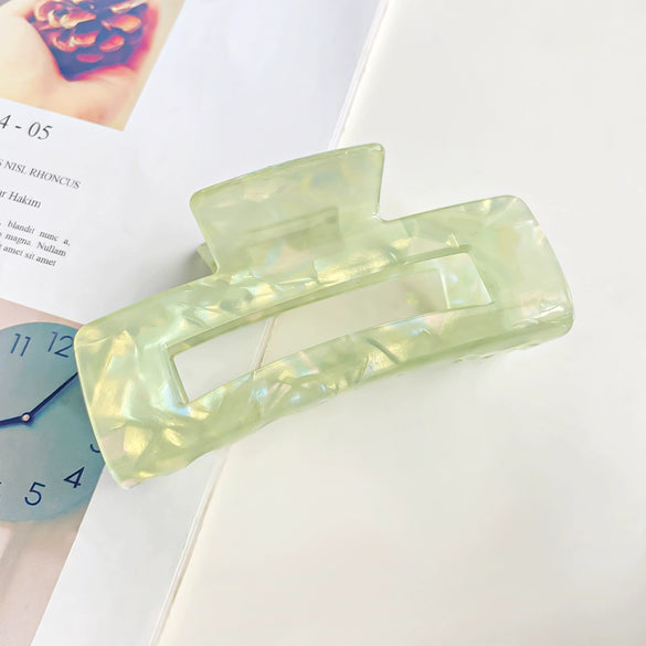 Women's Handmade Pvc Small Fresh Style Mermaid Shark Hair Grab Clip