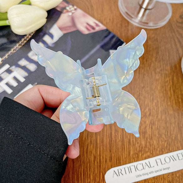 Women's Handmade Pvc Small Fresh Style Mermaid Shark Hair Grab Clip