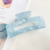 Women's Handmade Pvc Small Fresh Style Mermaid Shark Hair Grab Clip