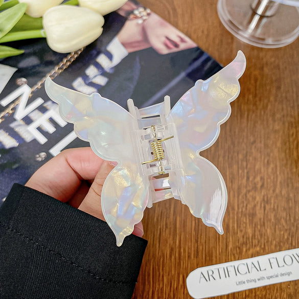 Women's Handmade Pvc Small Fresh Style Mermaid Shark Hair Grab Clip
