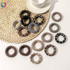 Women's Handmade Rabbit Ears Hair Tie Thick Elastic Plastic Hair Rope Seamless Simple Hair Accessory