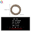 Women's Handmade Rabbit Ears Hair Tie Thick Elastic Plastic Hair Rope Seamless Simple Hair Accessory