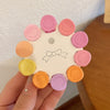 Women's Handmade Red Velvet Love Grip Hair Clip Small Grab Style Plastic Resin Side Hairpin Headwear