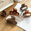 Women's Handmade Resin And Plastic Hair Claw Clip Simple Style
