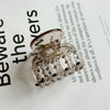 Women's Handmade Resin And Plastic Hair Claw Clip Simple Style