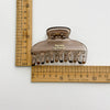 Women's Handmade Resin And Plastic Hair Claw Clip Simple Style
