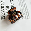 Women's Handmade Resin And Plastic Hair Claw Clip Simple Style