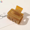 Women's Handmade Retro Tortoiseshell Pattern Acrylic Hair Clip Large Printed Grip Barrette