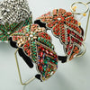 Women's Handmade Rhinestone Baroque Style Wide Headband Retro Exaggerated Light Luxury Fashion Hair Accessory