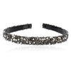 Women's Handmade Rhinestone Semicircular Hairband