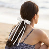 Women's Handmade Ribbon Satin Duckbill Clip Bow Hairpin With Long Tassel Hair Accessories