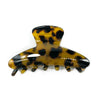 Women's Handmade Simple Geometric Leopard Print Hair Grab Clip Hair Accessories