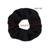 Women's Handmade Solid Color Chiffon Hair Tie Elastic Hair Band Cloth Hair Rope In A Simple Style
