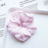 Women's Handmade Solid Color Chiffon Hair Tie Elastic Hair Band Cloth Hair Rope In A Simple Style