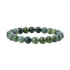 Women's Handmade Stainless Steel Woven Beaded Bracelet With Geometric Casual Style Adjustable Bracelet