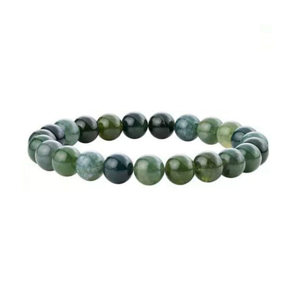 Women's Handmade Stainless Steel Woven Beaded Bracelet With Geometric Casual Style Adjustable Bracelet