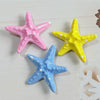 Women's Handmade Starfish Mixed Materials Hairpin Summer Vacation Side Hair Accessory Bangs Clip