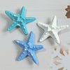Women's Handmade Starfish Mixed Materials Hairpin Summer Vacation Side Hair Accessory Bangs Clip